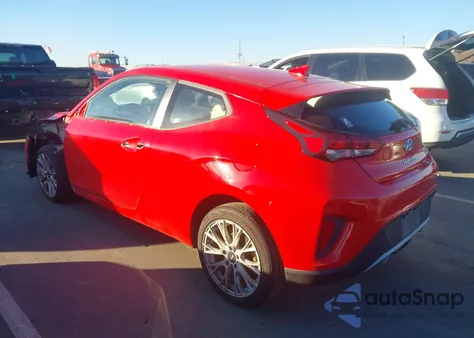 2019 Hyundai Veloster 2.0 z USA, uszkodzony, nr VIN KMHTG6AF8KU009812